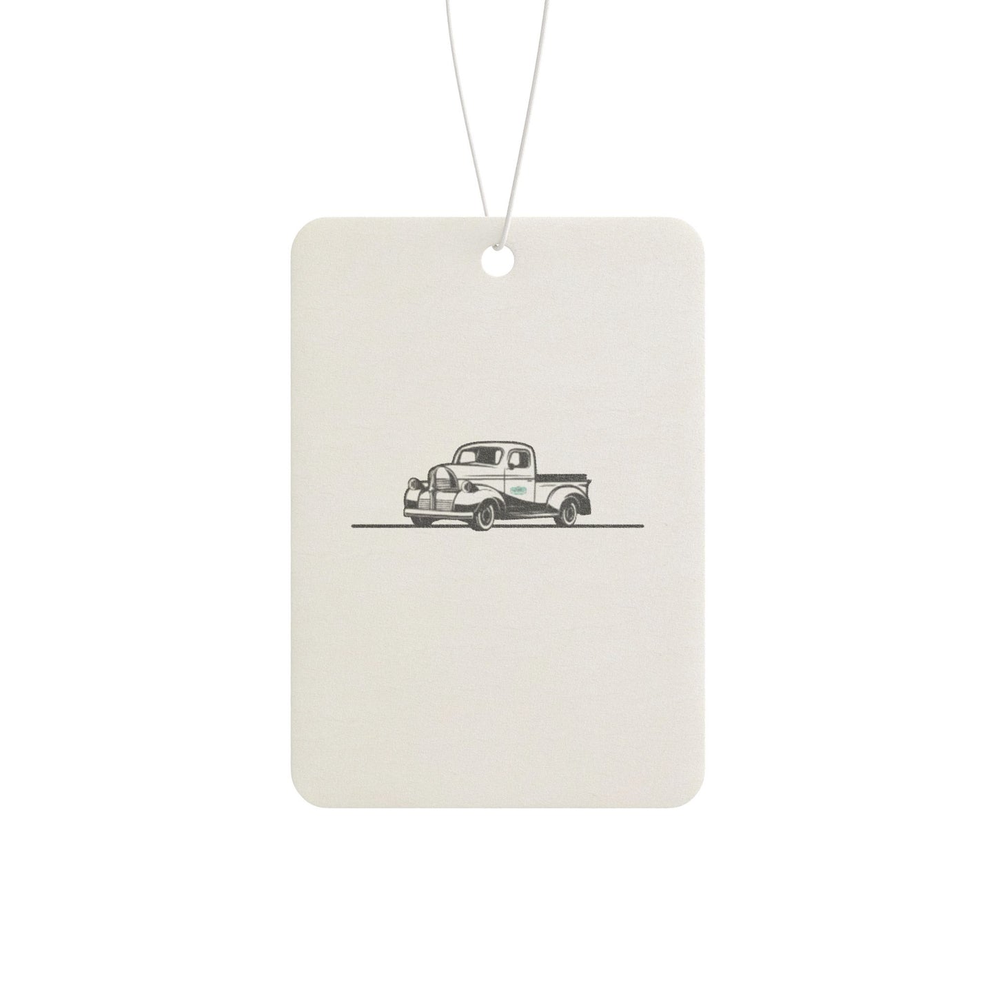 Her Truck Co. Air Freshener — Minimal Retro Auto Scent Tag